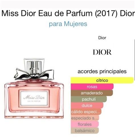 notas del perfume miss dior|dior miss perfume notes.